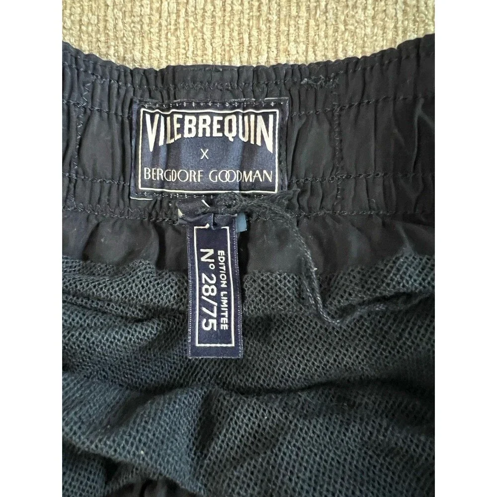 Vilebrequin X Bergdorf Goodman Mens L Limited Edition No 28/75 Swim Trunks Italy